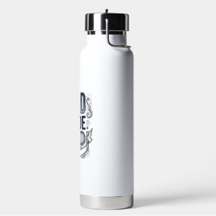 Dad Mode On Vintage Engraving Shirt Design_1 Water Bottle