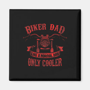 Dad Motorcycle Father39s Day Design For Fathers Magnet