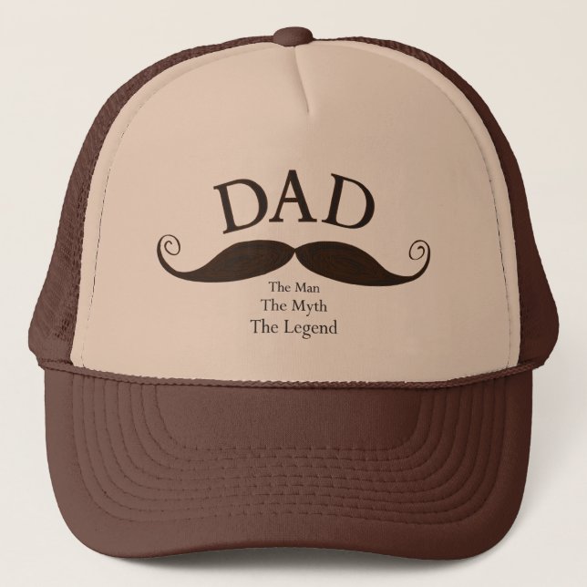 Dad Moustache Hat (Front)