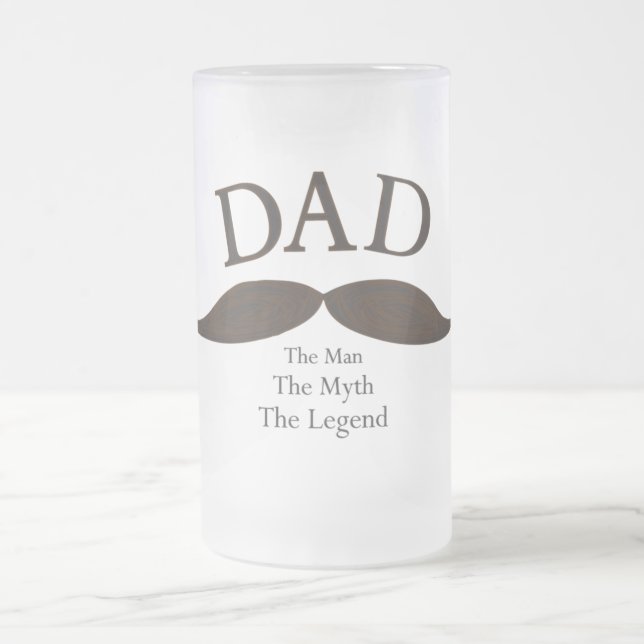 Dad Moustache Mug (Center)