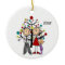 Dad, Mum, Baby Girl Christmas Ornament