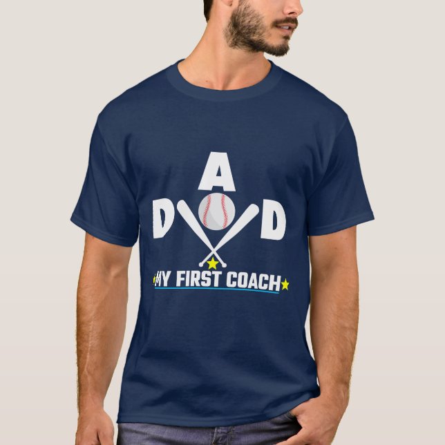 DAD My first coach T-Shirt (Front)
