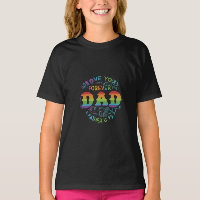 Dad: My Forever Hero T-Shirt (Front)