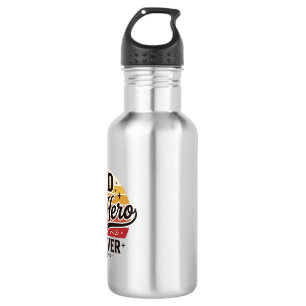 Dad My Hero Forever Retro Vintage Shirt Design_1 532 Ml Water Bottle