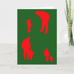 Dad 'n' Kiddo Christmas card