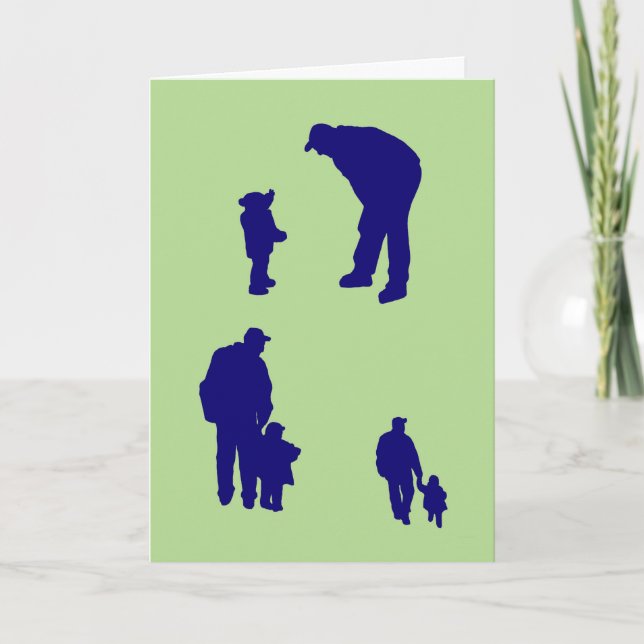 Dad 'n' Kiddo Father's Day card (Front)