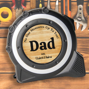DAD No One Measures Up To You Personalized Wood 1