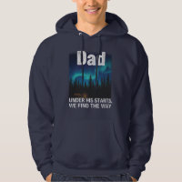 Dad Northern Lights Camping Customizable