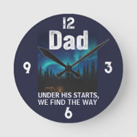 Dad Northern Lights Camping Customizable