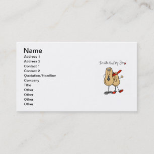 Dad - Nuts About My Son T-shirts and GiftsD Calling Card