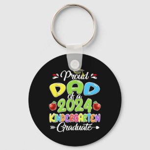 Dad Of 2024 Kinder Graduate Kindergarten  Key Ring