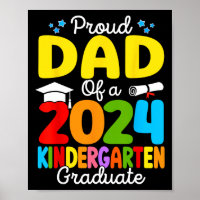 Dad Of A Cl 2024 Kindergarten Graduate Senior Grad