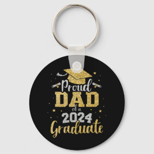 Dad Of A Cl Of 2024 Graduate Senior Graduation Key Ring