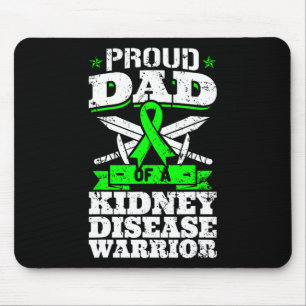 Dad Of A Kidney Disease Warrior Ckd Awareness Fath Mouse Pad