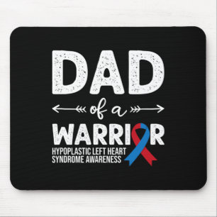 Dad Of A Warrior Mouse Pad