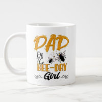 Dad Of Bee Day Girl Hive Party Matching Birthday