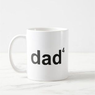 Dad Of Four Coffee Mug
