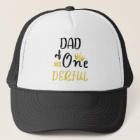 Dad of MR Onederful Funny 1st Birthday T-Shirt