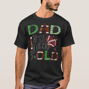 Dad Of The 1 Year Old Football 1St Birthday Boy T-Shirt