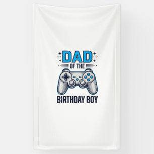 Dad of the Birthday Boy Gamer Shirt Design_1 Banner