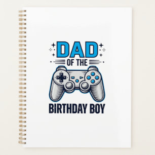 Dad of the Birthday Boy Gamer Shirt Design_1 Planner