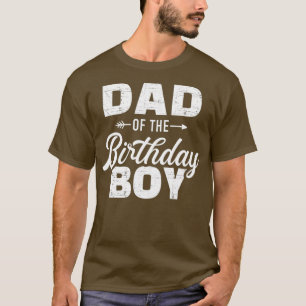 Dad of the birthday boy matching family party T-Shirt