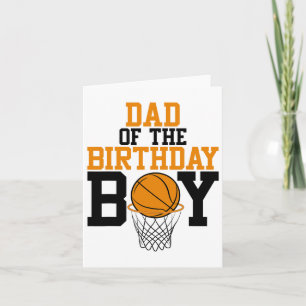 Dad Of The Birthday Boy Sketll Family Birthday  Card