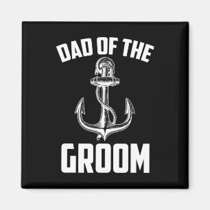 Dad Of The Groom Nautical Party Favours Wedding Pa Magnet
