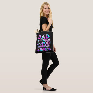 Dad Of The K-Pop Birthday Korean Music Tote Bag
