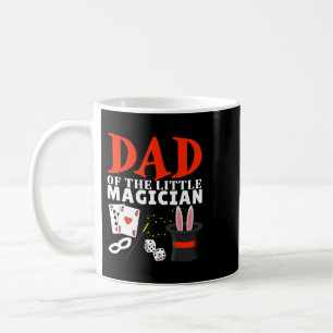 Dad Of The Little Magician Birthday Party Kids Mag Coffee Mug