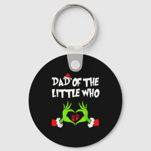Dad Of The Little Who Funny Christmas Pregnancy An Key Ring