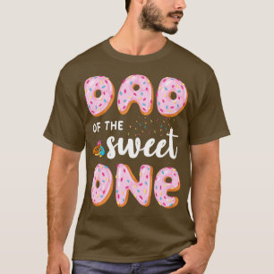 Dad Of The Sweet One Doughnut Birthday T-Shirt