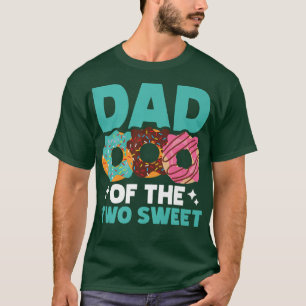 Dad Of The Sweet Two Donut Birthday Party Theme Gi T-Shirt