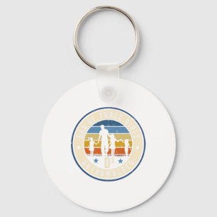 Dad Of Three Girls Outnumbered D3 Cubed Fathers Da Key Ring