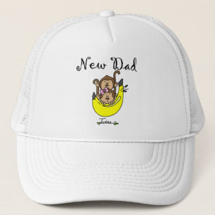 Dad of Twins Boy and Girl Tshirts and Gifts Trucker Hat