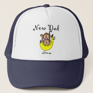 Dad of Twins Boy and Girl Tshirts and Gifts Trucker Hat