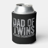 Dad Of Twins Classic Overachiever Retro Vintage