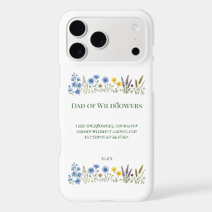 Dad of Wildflowers Custom Quote & Name 