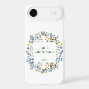 Dad of Wildflowers Floral Wreath Custom Name