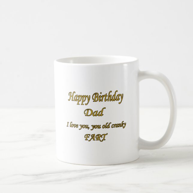 Dad, Old Cranky Fart Coffee Mug (Right)