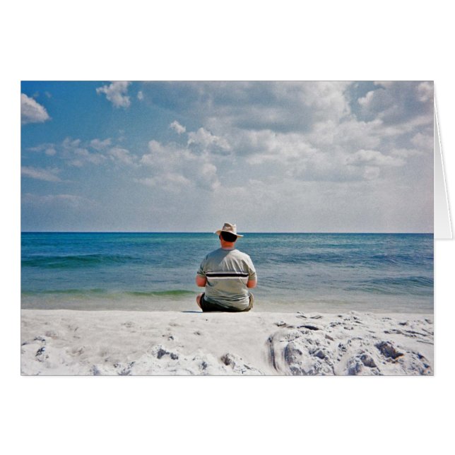dad on beach (Front Horizontal)