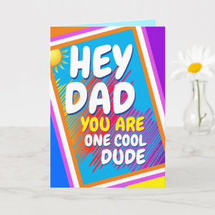 DAD - One Cool Dude Card
