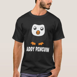 Dad Penguin Paternity Family Father Penguin Daddy  T-Shirt