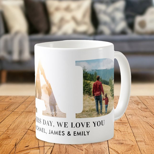 Dad Personalised Fathers Day Photo Coffee Mug (Creator Uploaded)