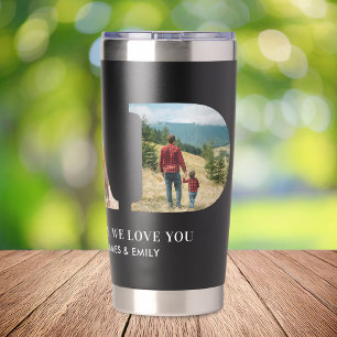 Dad Personalised Fathers Day Photo Insulated Tumbler