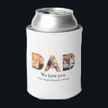 Dad Photo Collage Can Cooler<br><div class="desc">Photography courtesy of Rosie Gearheart: http://www.istockphoto.com/user_view.php?id=782914</div>