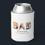 Dad Photo Collage Can Cooler<br><div class="desc">Photography courtesy of Rosie Gearheart: http://www.istockphoto.com/user_view.php?id=782914</div>