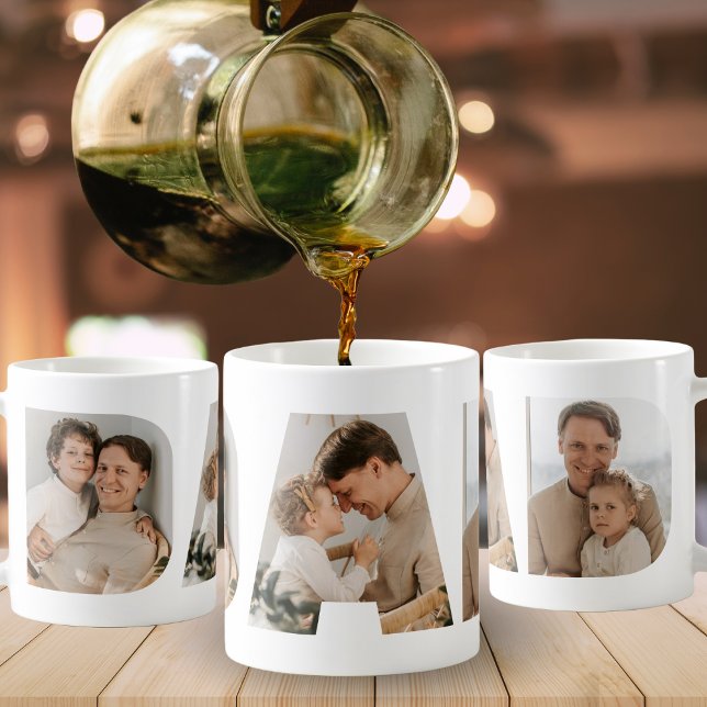 Dad Photo Collage Father's Day Coffee Mug (Dad Photo Collage Father's Day Coffee Mug
)