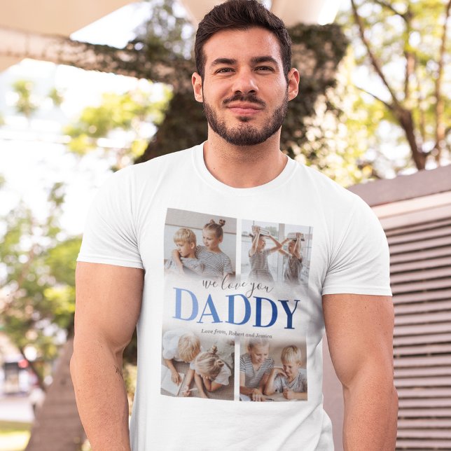 Dad Photo Collage T-Shirt (Creator Uploaded)