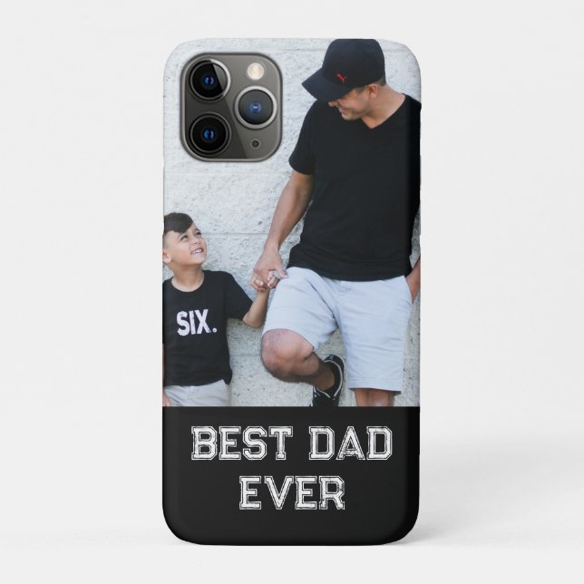 'Dad' Photo Customisable Father's Day Keepsake  Case-Mate iPhone Case (Back)